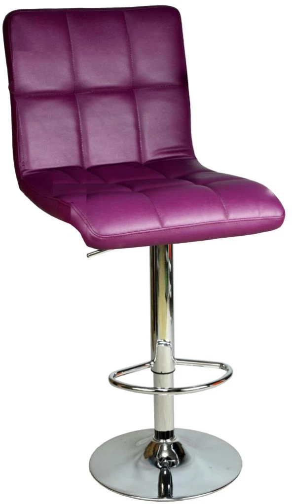 Bürocci Carla Bar Taburesi-Mor-9503S0124 ürün görseli 1