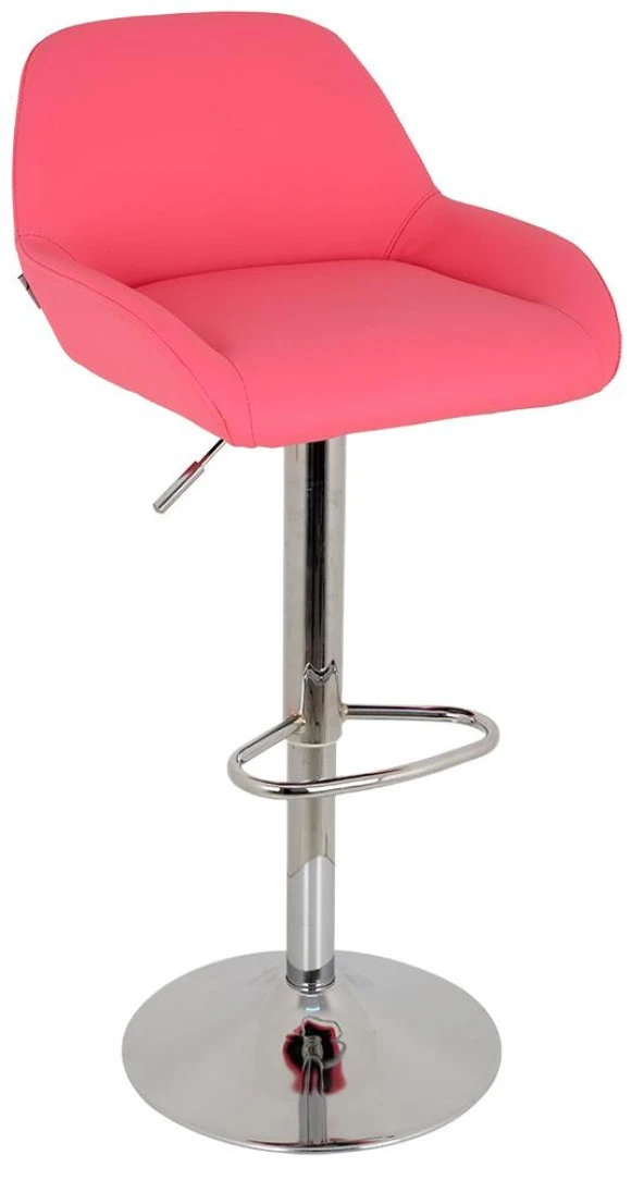 Bürocci Texas Bar Taburesi - Pembe Deri - 9506S0120 ürün görseli 1