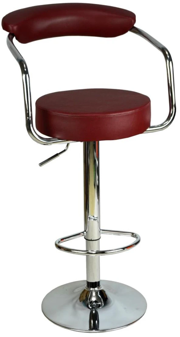 Bürocci Monica Bar Sandalyesi-Bordo-9510Q0102 ürün görseli 1
