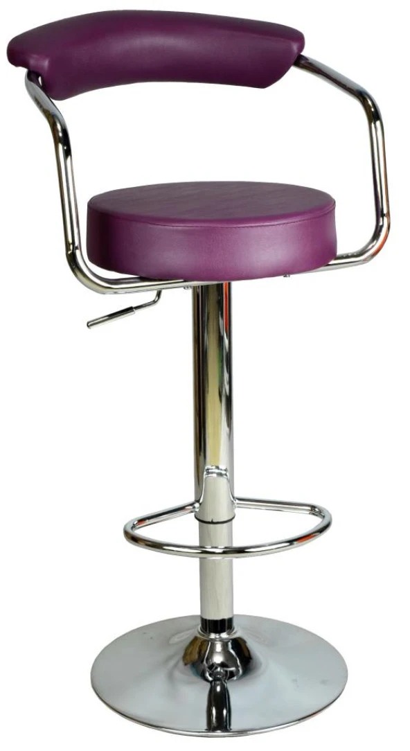 Bürocci Monica Bar Sandalyesi-Mor-9510Q0124 ürün görseli 1