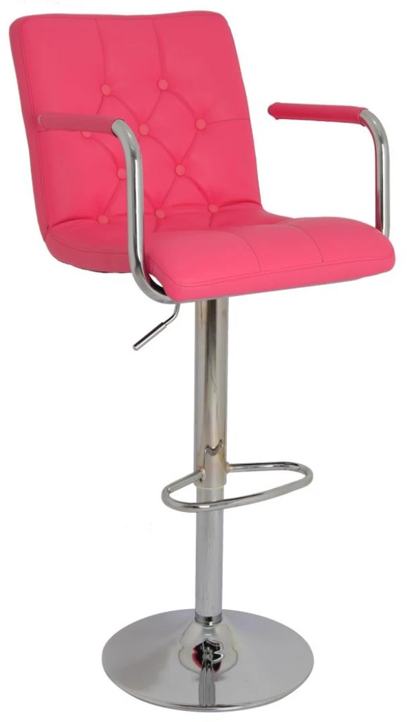 Bürocci Helen Bar Sandalyesi-Pembe-9519Q0120 ürün görseli 1