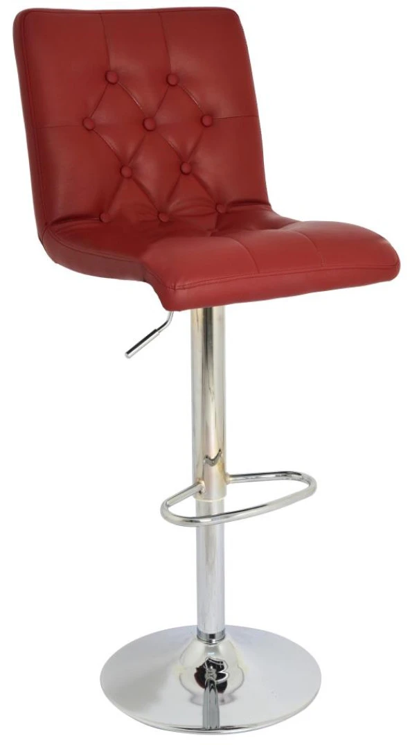Bürocci Helen Bar Sandalyesi-Bordo-9519S0102 ürün görseli 1