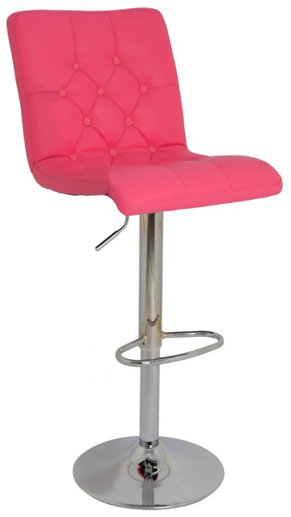 Bürocci Helen Bar Sandalyesi-Pembe-9519S0120 ürün görseli 1