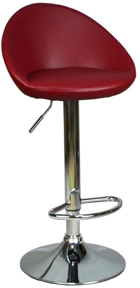 Bürocci Larissa Bar Sandalyesi-Bordo-9520Q0102 ürün görseli 1
