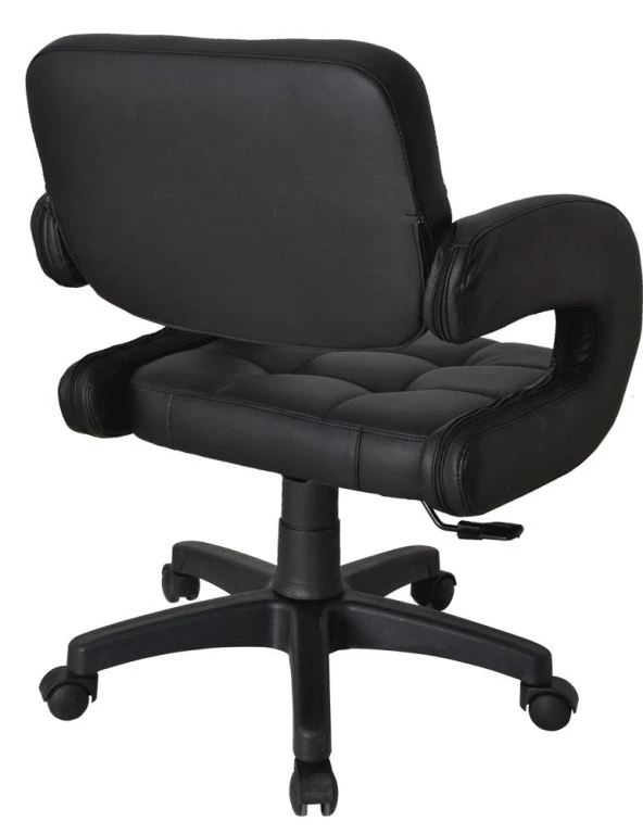 Bürocci Cappa Çalışma Koltuğu-Siyah-9595B0101 - Resim 7