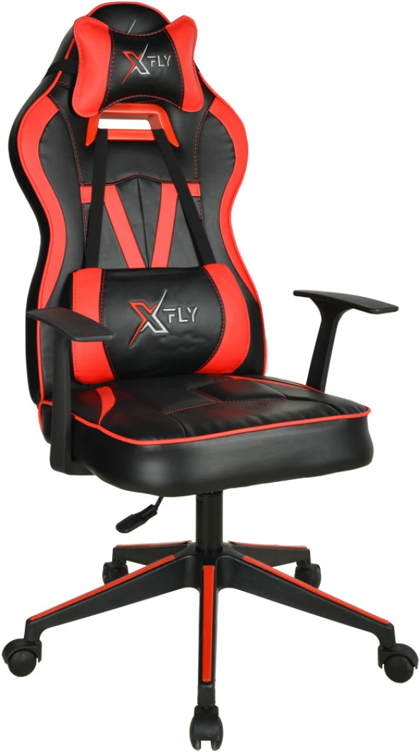 Xfly Vendetta Oyuncu Koltuğu-Kırmızı-Cafeye Özel-1509D0511 ürün görseli 1