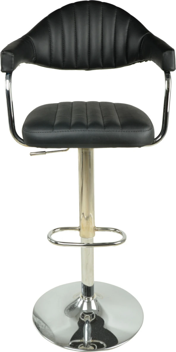 Bürocci Bar Sandalyesi-Siyah-9600S0101 - Resim 2