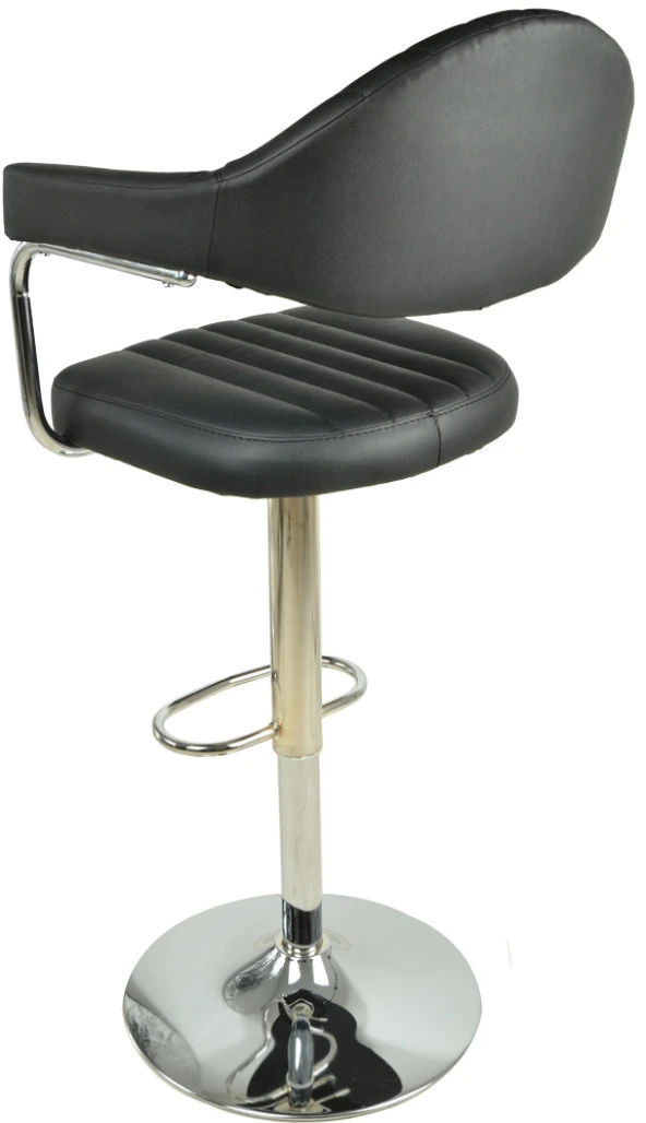 Bürocci Bar Sandalyesi-Siyah-9600S0101 - Resim 5