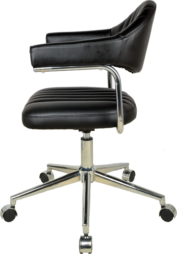 Bürocci Çalışma Koltuğu-Siyah-9600A0101 - Resim 4