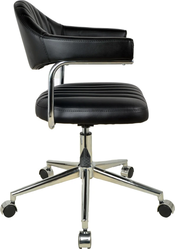 Bürocci Çalışma Koltuğu-Siyah-9600A0101 - Resim 7