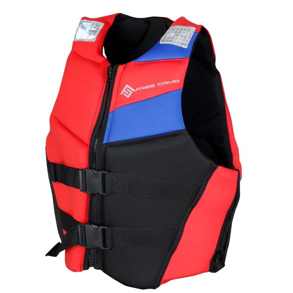 FreeCamp Seashell Vest Can Yeleği-KIRMIZI-SİYAH ürün görseli 1