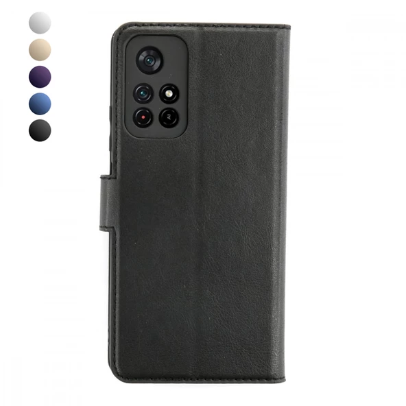Xiaomi Poco M4 Pro 4G Uyumlu Elite Kapaklı Cüzdan Kılıf ürün görseli 1