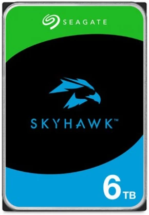 6TB SEAGATE SKYHAWK 256MB 7/24 RV ST6000VX009 ürün görseli 1