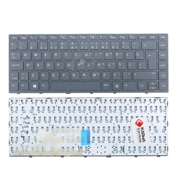 Hp 2SX95EA 2SX96EA 3DN25ES Notebook Klavye (Siyah TR) ürün görseli 1
