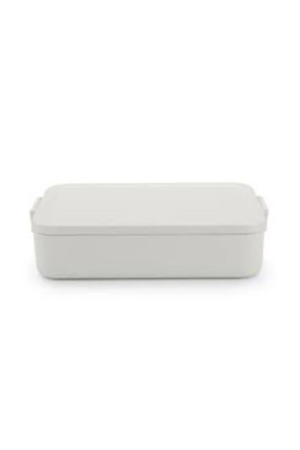 Brabantia Make Take Lıght Grey Plasitk Büyük Boy Bölmeli Yemek Taşıma Kabı 2L ürün görseli 1