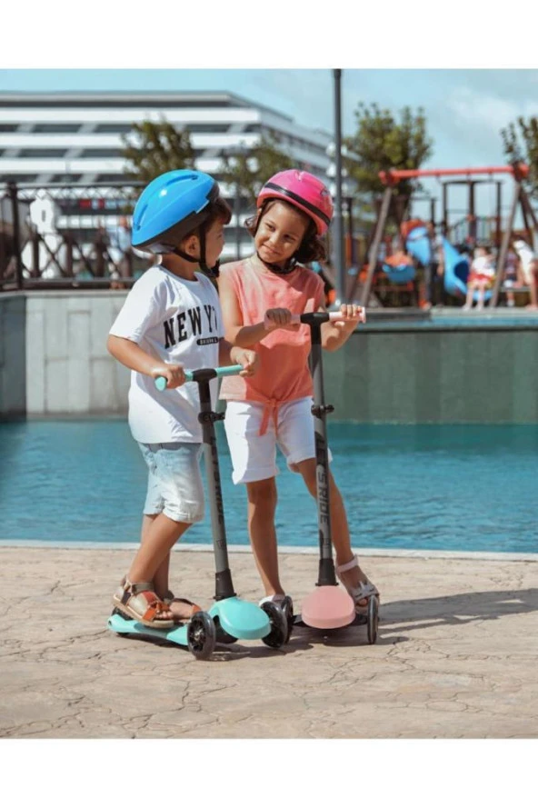 Let's Ride Scooter M2 Pembe LC-31048 - Resim 3