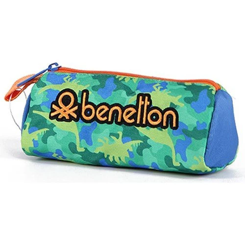United Colors of Benetton Dinazor Desenli Tek Bölmeli Kalem Çantası 03664 ürün görseli 1