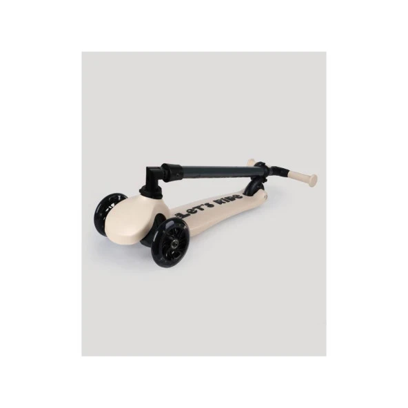 Let's Ride Scooter M2 Bej LC-31046 - Resim 5