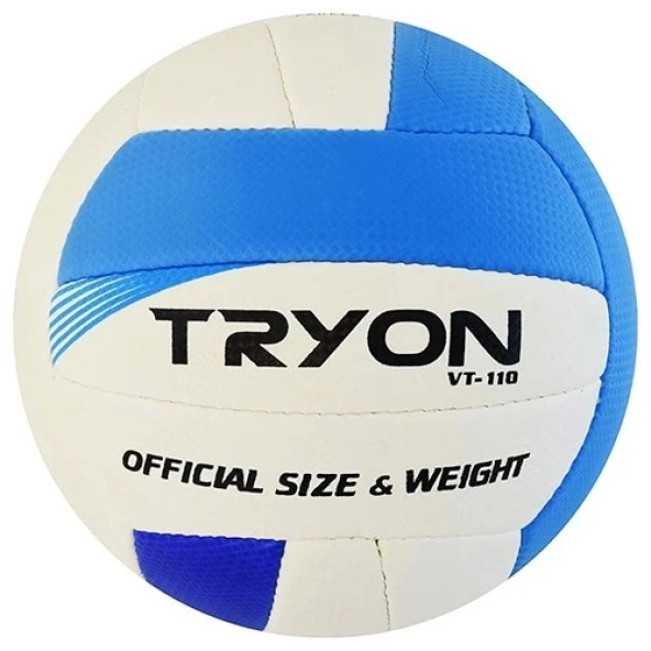 TRYON VOLEYBOL TOPU MAVİ BEYAZ VT-110 ürün görseli 1