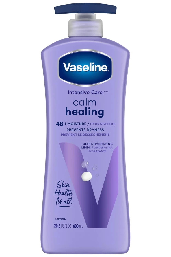 Vaseline Calm Healing Vücut Losyonu 600ML ürün görseli 1