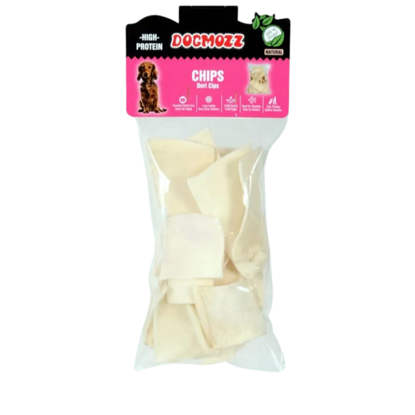 DogMozz Premium Deri Cips Beyaz Köpek Kemiği 100 gr ürün görseli 1