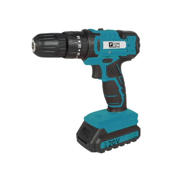 Catpower 1390 Kömürsüz Darbeli Akülü Vidalama 2 Adet 20 V Li-İon 2.0 Ah Akü ürün görseli 1