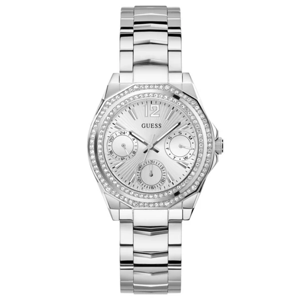 GUESS GUGW0685L1 ÇELİK TAŞLI KADIN KOL SAATİ ürün görseli 1