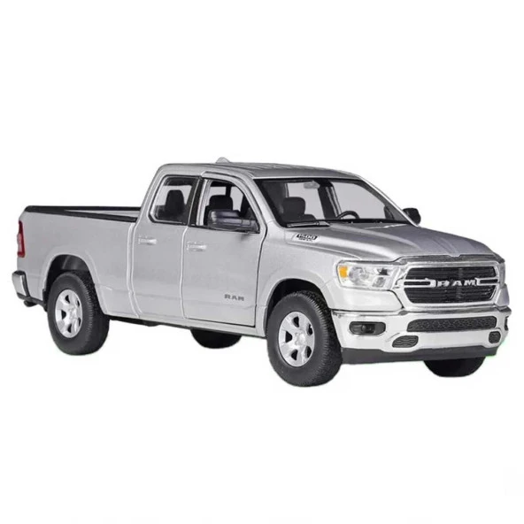 Welly 1:24 2019 Ram 1500 Gri Model Araba - Resim 2