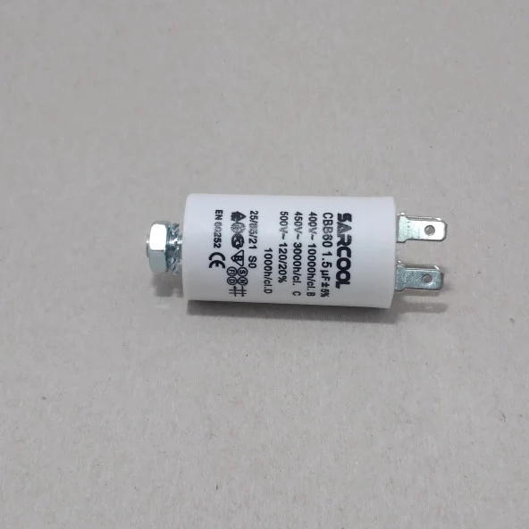 KONDANSATÖR - 9 µF - 450V CV - 27100215 - Resim 4