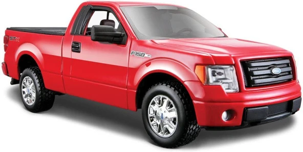 Maisto Ford F150 STX Kırmızı 1:27 Model Araba ürün görseli 1