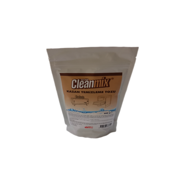 SAFİR Çay Ocağı Kazanı Kireç Temizleme Tozu Cleanmix Organik Kireç Temizleme ilacı 500gr ürün görseli 1