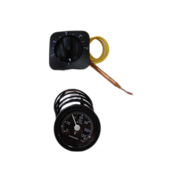 Termostat ve Termometre Tam set A++ Çay ocağı Termostatı ve Çay Makinesi Termometresi SET A++ ürün görseli 1