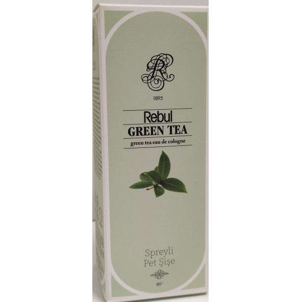 REBUL GREEN TEA KOLONYA PET SPREYLİ ŞİŞE 125ML ürün görseli 1