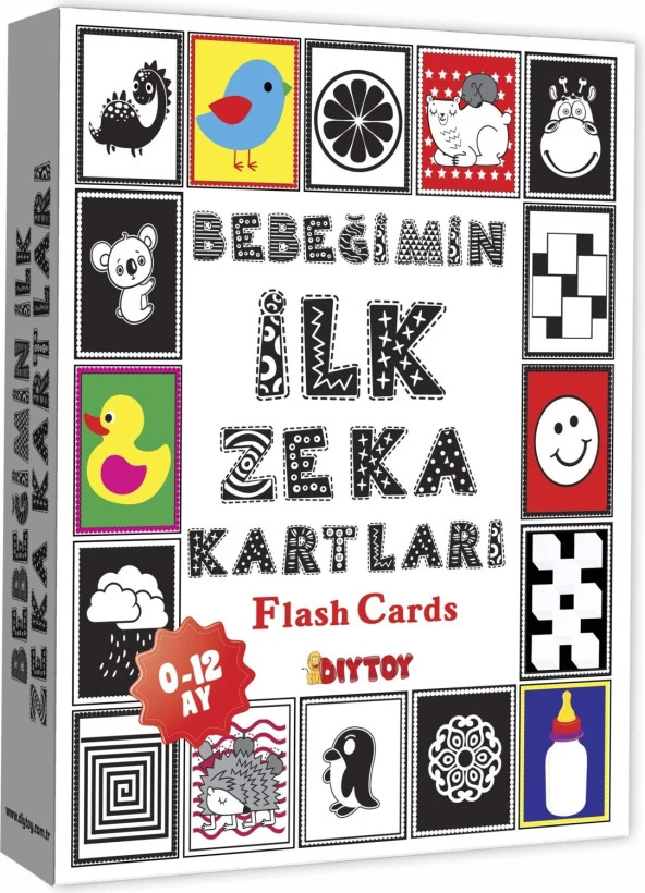 Diytoy Bebeğimin İlk Zeka Kartları (Flash Kart)  1369 ürün görseli 1