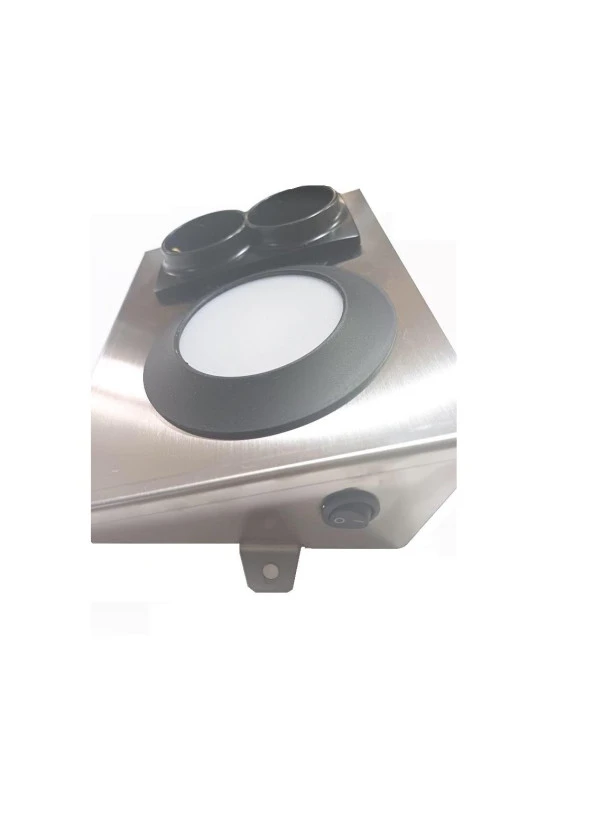 Zhltools Tezgah Altı Priz Metal Kasa Aydınlatmalı ürün görseli 1