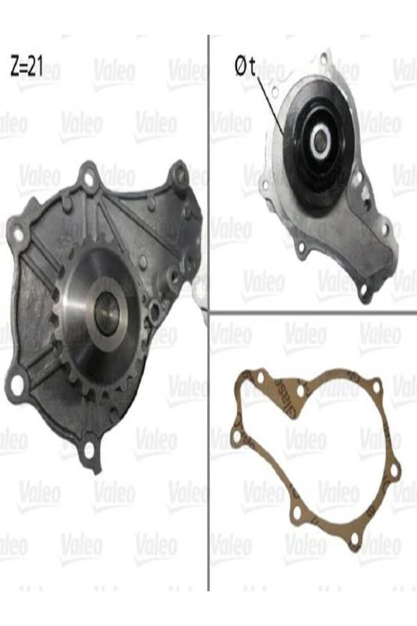 506714 Devırdaim (FORD : FİESTA 1.4 TDCİ 02-) Peugeot: 206-207-307 1201f9 2s6q8591ba (WA194946) ürün görseli 1