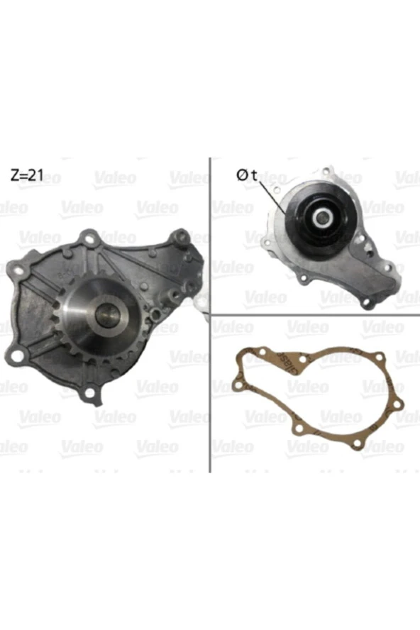 506714 1201.g8-1201.f9 Devırdaım (su Pompası) P206 P207 P307 C1 C2 C3 (ı I ürün görseli 1