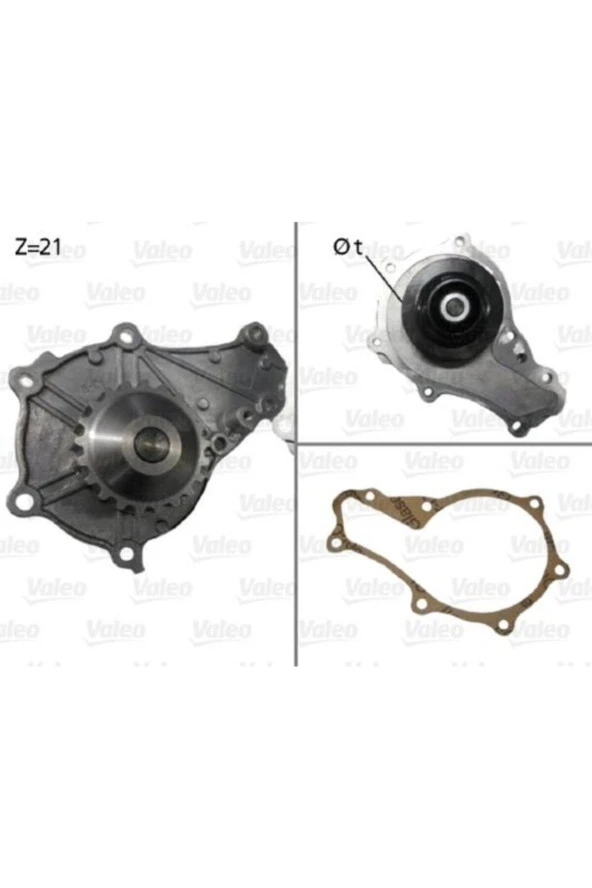 Devirdaim  (Ford : Fiesta 1.4 Tdci 02) Peugeot: 206-207-307 Citroen: C3 1,4Hdi 901 - Val-506714 ürün görseli 1