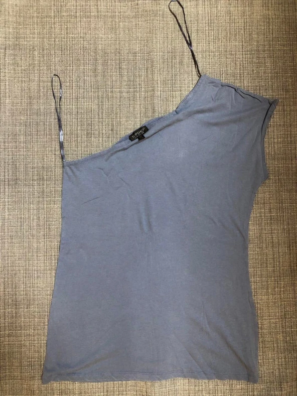 Topshop Tek Omuz Triko Tişört Toptan 43 Adet ürün görseli 1