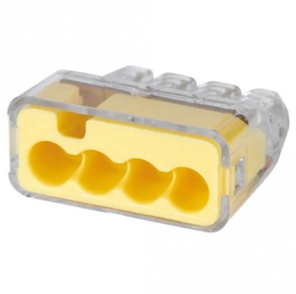 Ideal 4 Port Tel Konnektörü 32 Amp / 450V (40lı Paket) ürün görseli 1