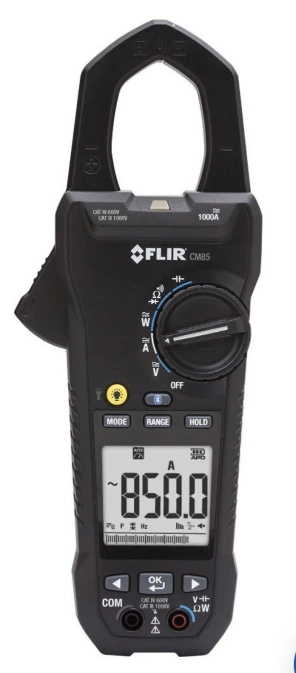 Flir CM85 AC/DC Güç Ölçen Pensampermetre 1000A ürün görseli 1