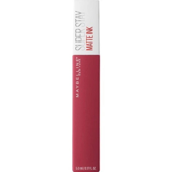 Maybelline New York Super Stay Matte Ink Unnude Likit Mat Ruj - 80 Ruler - Kırmızı/Pembe ürün görseli 1