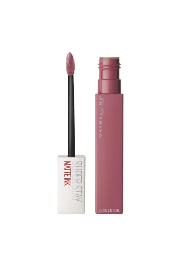 Maybelline New York Super Stay Matte Ink Likit Mat Ruj - 15 Lover - Pembe ürün görseli 1