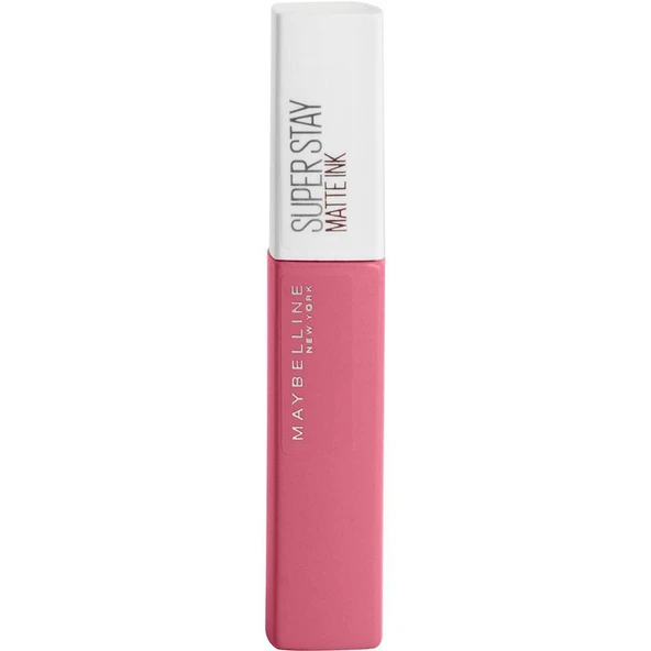 Maybelline New York Super Stay Matte Ink Likit Mat Ruj, 125 Inspirer, Pembe, 5 ml ürün görseli 1