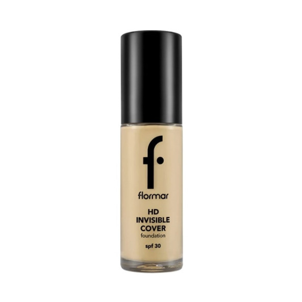 Flormar Invisible Cover HD Foundation 060 Ivory - Resim 2