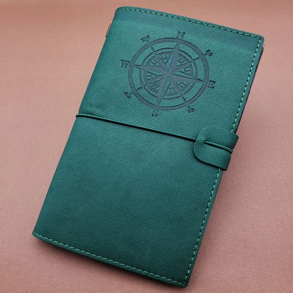 Pusula Deri Defter ürün görseli 1