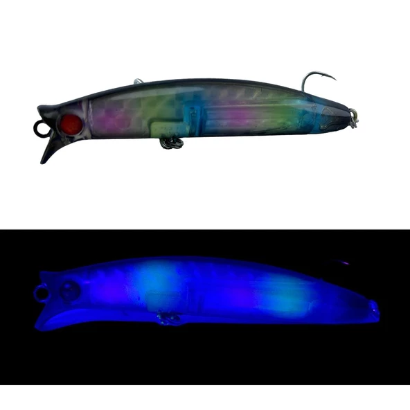 Ege Fish V Gaga 110mm 16 Gr Maket Balık  13 Siyah Şeker ürün görseli 1