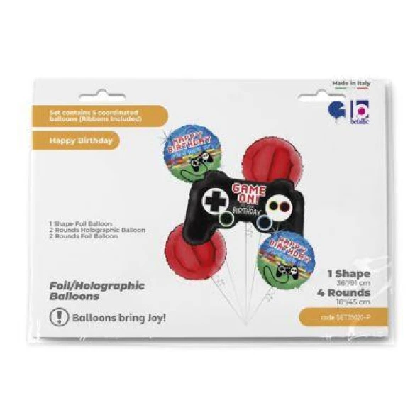 Parti Folyo Balon Game Controller - Resim 2