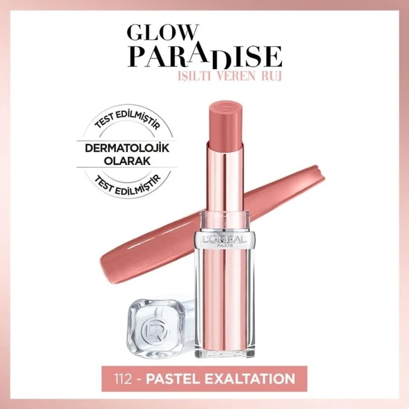 L'oréal Paris Color Riche Shine Ruj 112 Only İn Paris - Pembe ürün görseli 1
