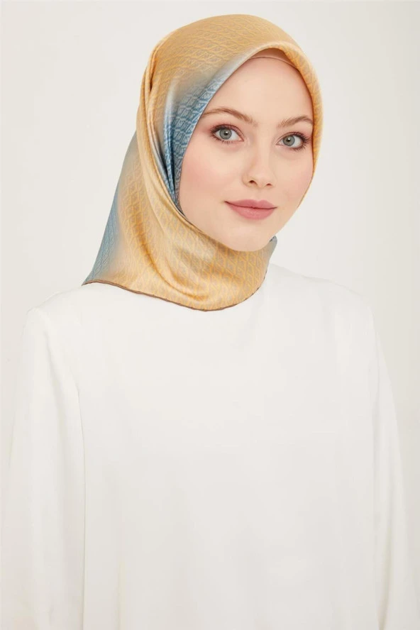 90x90 Sura Ipek Eşarp 24ya9122 36 ürün görseli 1